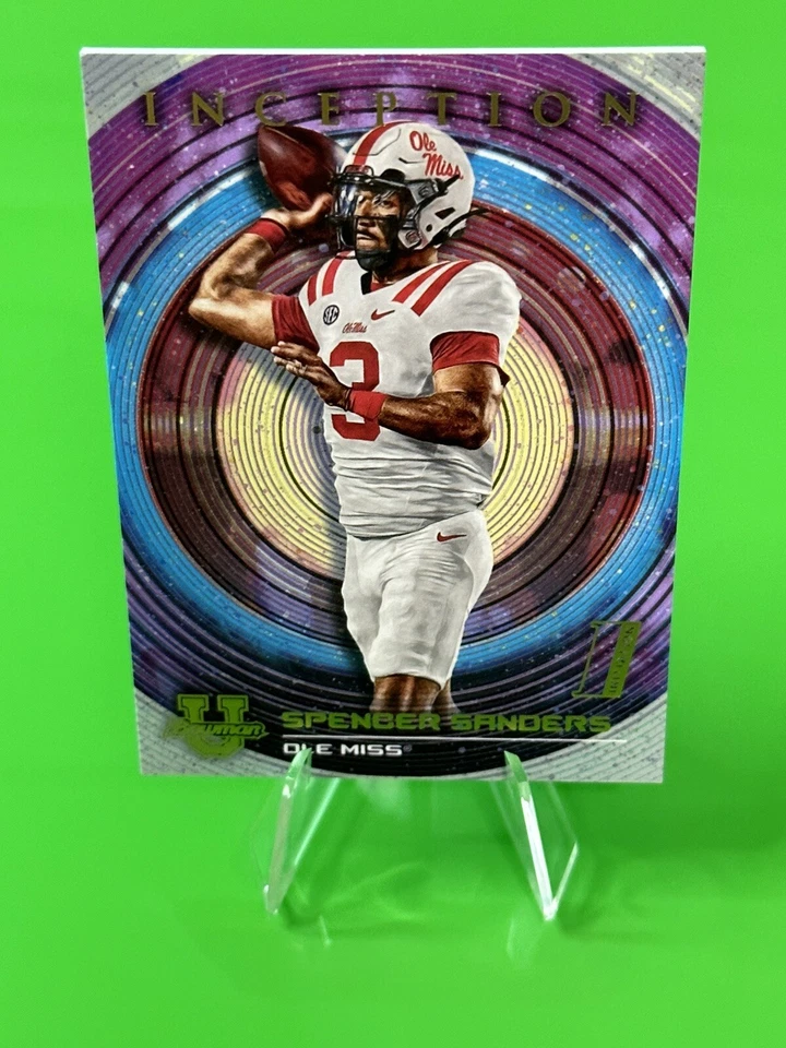🏈2022-23 Bowman University Inception #26 Base Spencer Sanders, Ole Miss!🏈 - Image 1 of 4