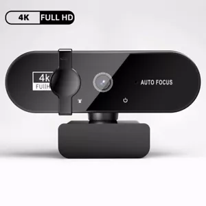Full HD 1080P/2K/4K Webcam USB AutoFocus Webkamera mit Mikrofon für PC Laptop RF - Bild 1 von 8