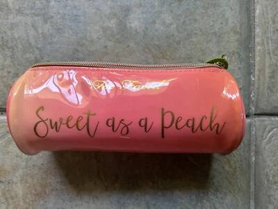 Too Faced Cosmetics Sweet As A Peach Makeup Bag Carrying Case - Image 1 of 2
