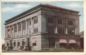 Cheyenne Wyoming Post Office um 1907 Postkarte M422 - Bild 1 von 2