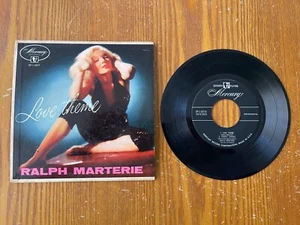 LOVE THEME - RALPH MARTERIE - PICTURE SLEEVE - 1954 - MERCURY RECORDS - 45RPM - Picture 1 of 5
