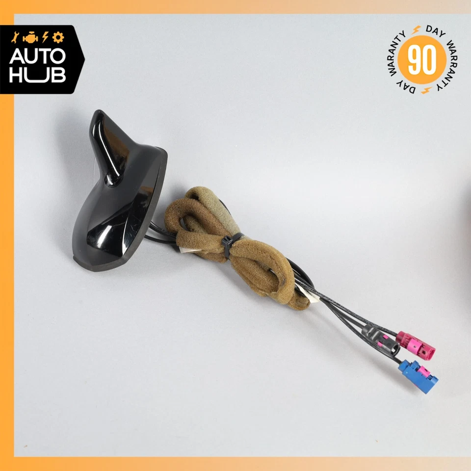 Antena de radio negra aleta de tiburón cupé 13-17 Mercedes W207 E350 C250 C350 OEM Foto 1 de 4
