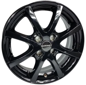Winterräder smart 453 Alufelgen Borbet schwarz Conti RDKS fortwo forfour - Bild 1 von 6
