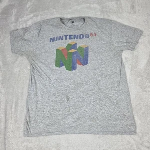 Nintendo 64 Shirt Mens N64 XL Retro Graphic Tee 2016 Video Game T-Shirt - Picture 1 of 12