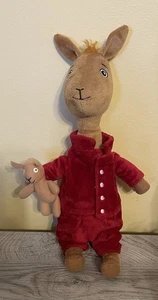 Llama Red Pajamas Plush Stuffed Book Character Toy Figure 15” Anna Dewdney 2016 - Picture 1 of 4