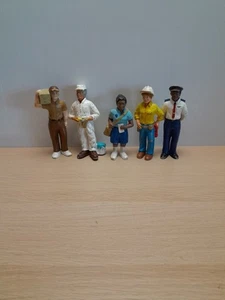 Vintage Lakeshore Learn & Play Community Figures Lot Of 5 1998 Pilot Painter - Bild 1 von 22