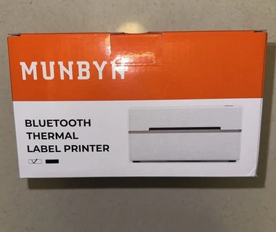 MUNBYN 4x6 Shipping Label Printer Bluetooth Thermal Printer for USPS FedEx UPS - Image 1 of 4