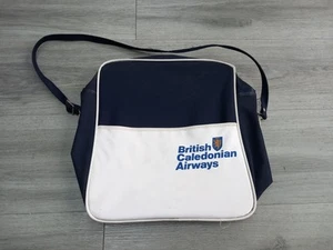 VINTAGE BRITISH CALEDONIAN VINTAGE AIRWAYS CABIN CREW BAG - Picture 1 of 3