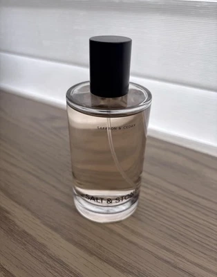 Соль и камень шафран и кедр тела и волос туман 3,4 унций / 100 мл (NIB) новый в коробке - Изображение 1 из 3