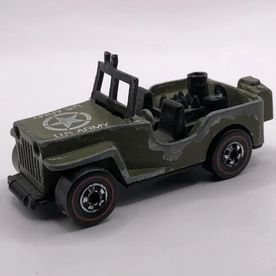 Hot Wheels Redline Gunslinger 1970/1976 Olive Made In Hong Kong - Image 1 of 4