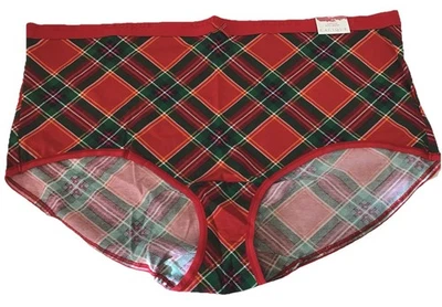 NUEVO CON ETIQUETAS BRAGUITA COMPLETA ALGODÓN CACIQUE TALLA 18/20 ROJO Y VERDE A CUADROS Foto 1 de 4