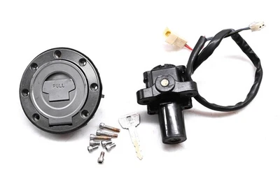 09 Yamaha FZ6R Key Switch & Gas Tank Locks - Image 1 of 4