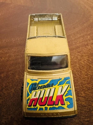 Vintage 1979 Corgi Mazda B1600 Pickup Gold Hulk  - Image 1 of 4