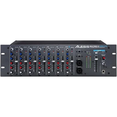 Alesis MultiMix 10 Mezclador Inalámbrico Montaje en Rack de 10 Canales con Bluetooth Inalámbrico LN Foto 1 de 2