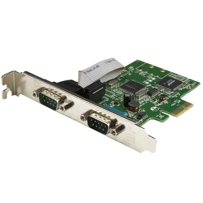 StarTech.com 2-Port PCI Express Serial Card with 16C1050 UART - RS232 Low Profil - Image 1 of 4