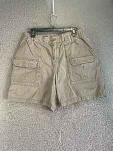 Croft &Barrow Mens Carpenter Casual Comfort  Shorts Sz. 34 Olive - Picture 1 of 6
