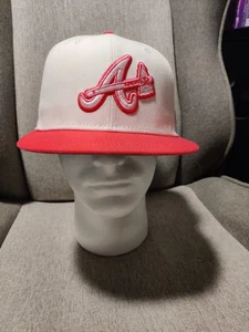New Era Mütze pink/weiß Atlanta Braves 1995 World Series One Size - Bild 1 von 6