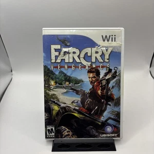 Far Cry Vengeance (Nintendo Wii, 2006) Clean Tested Working - Free Ship - Foto 1 di 9