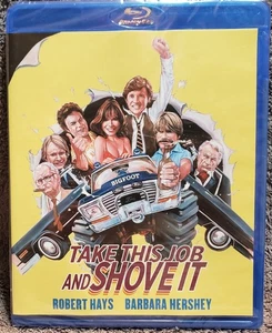 (1FREE) BLU-RAY Take this Job and Shove It (1981) NEW Robert Hayes - Picture 1 of 2