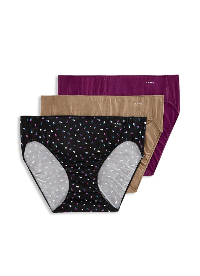 Bikini Jockey No Panty Line Promise para mujer - Paquete de 3 Foto 1 de 1