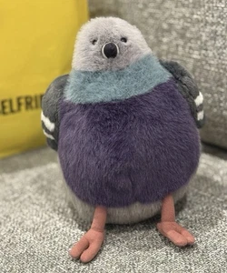Jellycat Leicester Pigeon Selfridges Exclusive with Pin Badge - Picture 1 of 5