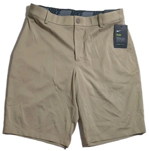 Nike Golf Herren Flex Dri-Fit dunkelkhaki beige Shorts AJ5493-247 neu mit Etikett - Bild 1 von 12