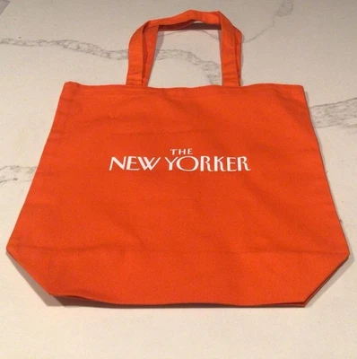 Orange The New Yorker Tote Canvas Shopper - Image 1 of 4