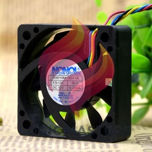 1PZ NONOISE G5015M12D1+6 Ventola di Raffreddamento 12V 0.200A Car Audio 5015 5CM Nuovo - Foto 1 di 3