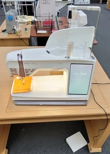 Husqvarna Viking Epic 95Q Sewing Machine - New/Old Floor Model - 12 Sew Hours - Picture 1 of 6
