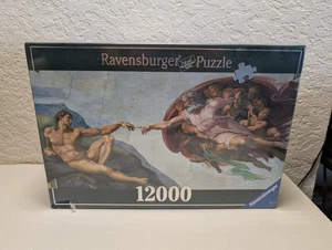 Ravensburger 12000 Piece Puzzle "Creation of Adam" Michaelangelo NEW & Sealed - Picture 1 of 5