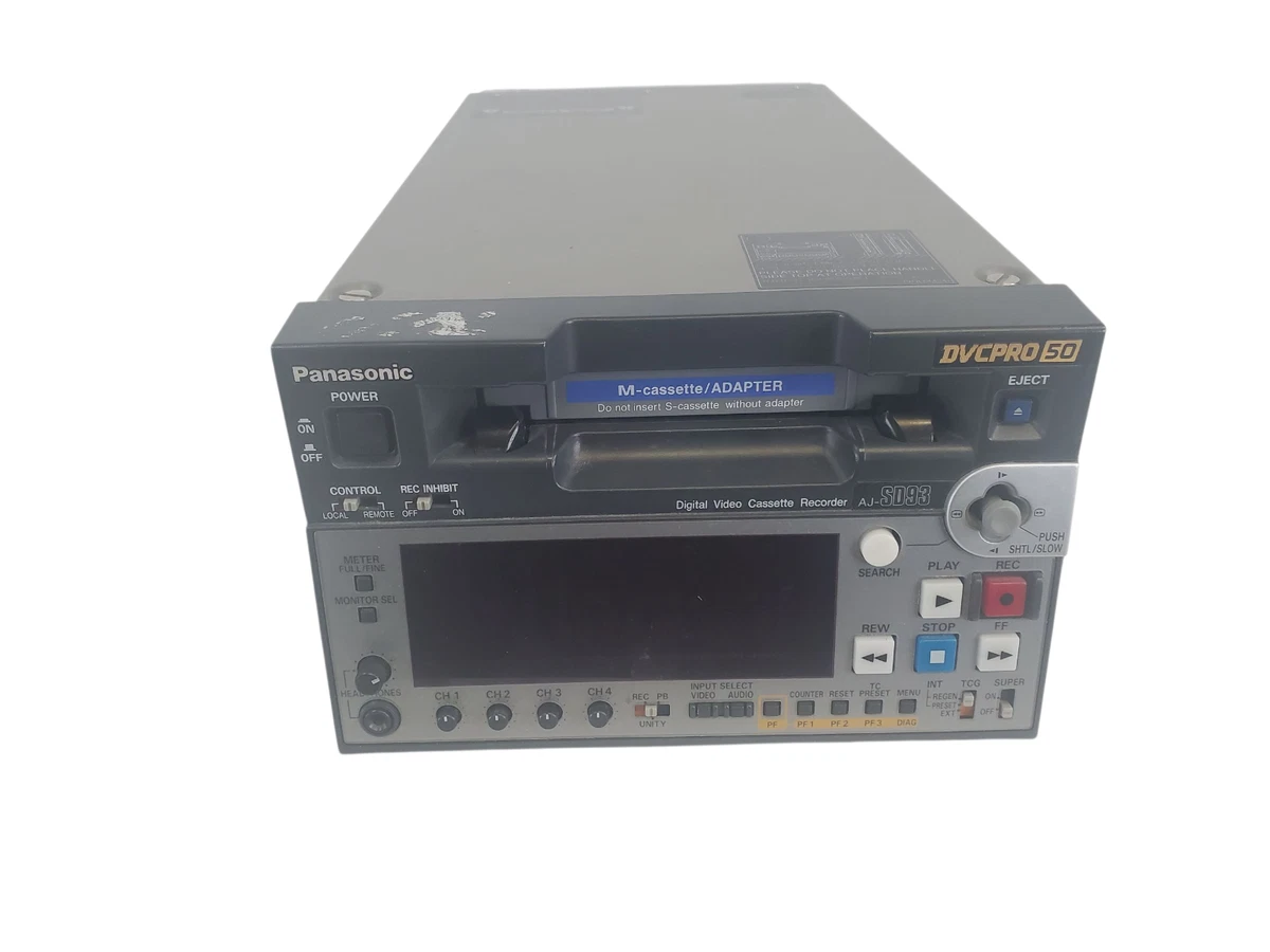 ☆Panasonic AJ-HD1800 DVCPRO HD EX ☆ Panasonic AJ-HD 1800 DVCPro HD VTR - Deckhand Camera Rentals