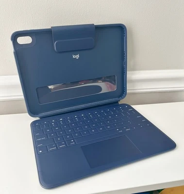 Logitech Rugged Combo 4 Touch Keyboard Case for iPad 10th Generation - Image 1 of 4