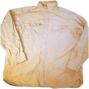 LL Bean Sämisch Tuch Langarmshirt Senfgelb XL  - Bild 1 von 1