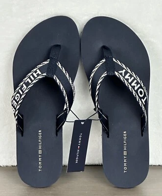 Chanclas Tommy Hilfiger para mujer azul marino talla 9 nuevas con etiqueta Foto 1 de 4