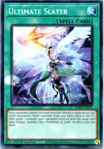 MISPRINT Ultimate Slayer RA02-EN070 Super Rare - 1st Edition Yugioh - Picture 1 of 1