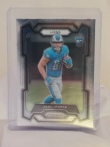 SAM LAPORTA 2023 Panini Prizm #332 Novato RC Detroit Lions - Imagen 1 de 3