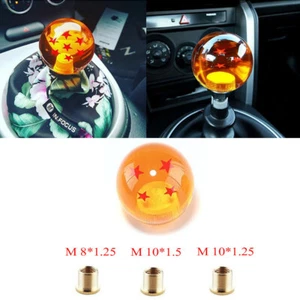 Dragon Ball DBZ 4 star Universal Auto Manual Gear Stick Shift Knob Shifter AT MT - Picture 1 of 3