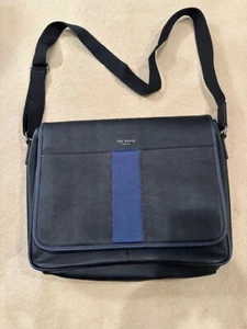 Ted Baker London - Leather Messenger - Computer Bag - Unisex - 16" x 11" - Nice! - Picture 1 of 6