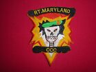 Vietnam War Patch US 5th Special Forces Group MACV-SOG RT MARYLAND CCC 