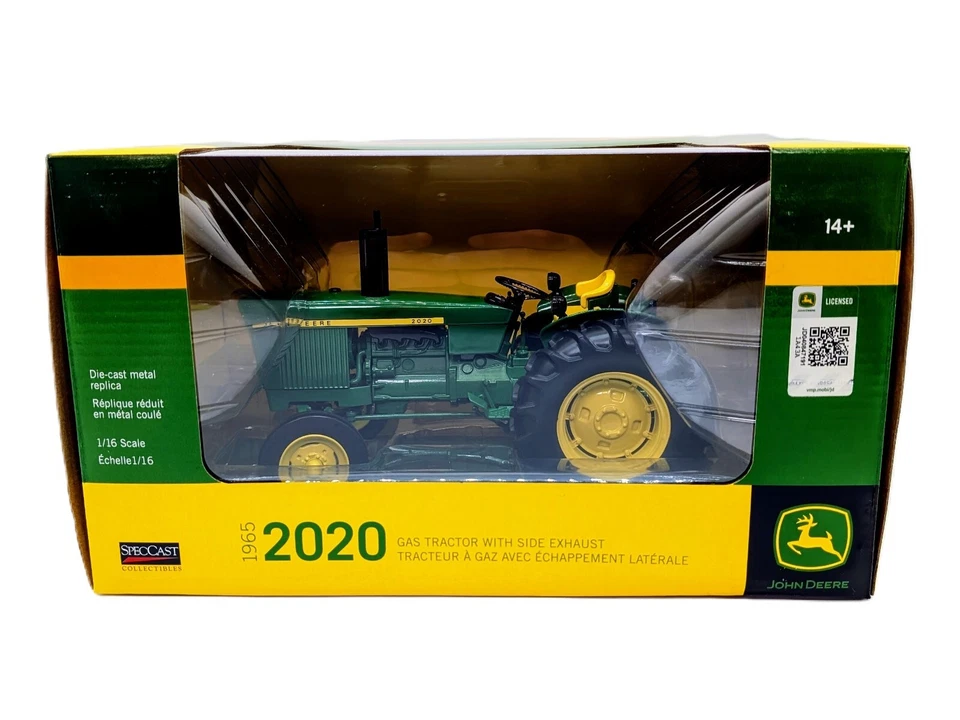 1/16 John Deere 1965 2020 Diesel Tractor Wrong Box - Image 1 of 3