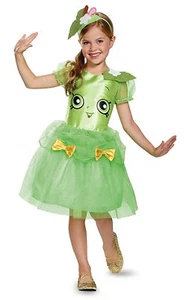 Girls Shopkins Classic Apple Blossom Costume Kids Halloween Dress Up Size Medium - Picture 1 of 1