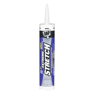DAP Extreme Stretch 10.1 Oz. White Premium Crackproof Elastomeric Sealant - Picture 1 of 6