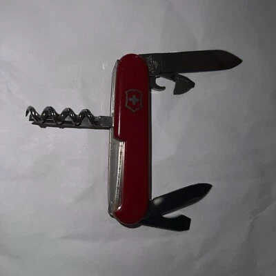 Victorinox 84mm Tourist Swiss Army Knife Red **SFS**No Key ring - Image 1 of 4