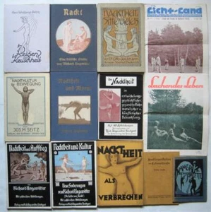 Lot of 22 German nude movement book, 1920s - Imagen 1 de 12