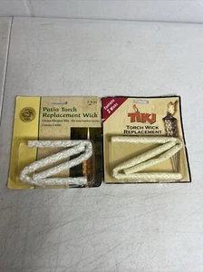 Mecha de antorcha de patio Lamplight Farms repuesto mechas de fibra de vidrio de larga duración 4-8" - Imagen 1 de 7