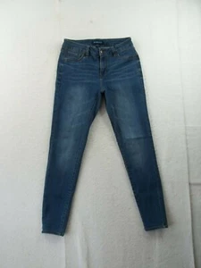 Blue Spice Womens jr denim blue Jeans Sz 5, 27" x 28" EUC - Picture 1 of 12