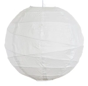 Set of 3 Indoor / Outdoor Party Wedding Decorative Irregular White Paper Lantern - Picture 1 of 3