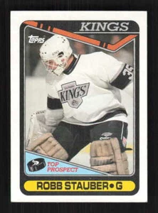 Robb Stauber  RC, TP 1990 Topps   Los Angeles Kings #181 - Picture 1 of 2