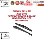 FOR SUZUKI SPLASH 2008-2015 REAR WIPER ARM AND  BLADE WINDSCREEN  SET  NEW