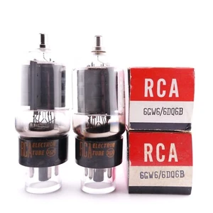 Zwei RCA 6DQ6B 6GW6 Röhren NOS NIB Match Const. GM[%]: 106 120 AMPLITREX - Bild 1 von 1